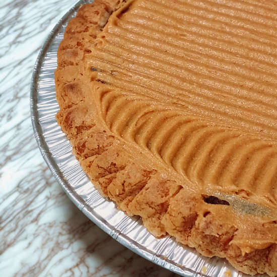 7" Chocolate Tart (Peanut Butter top)