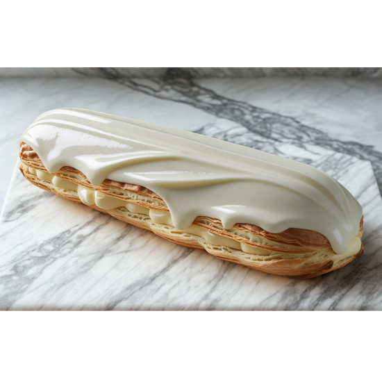 (6) 3" Vanilla Éclair
