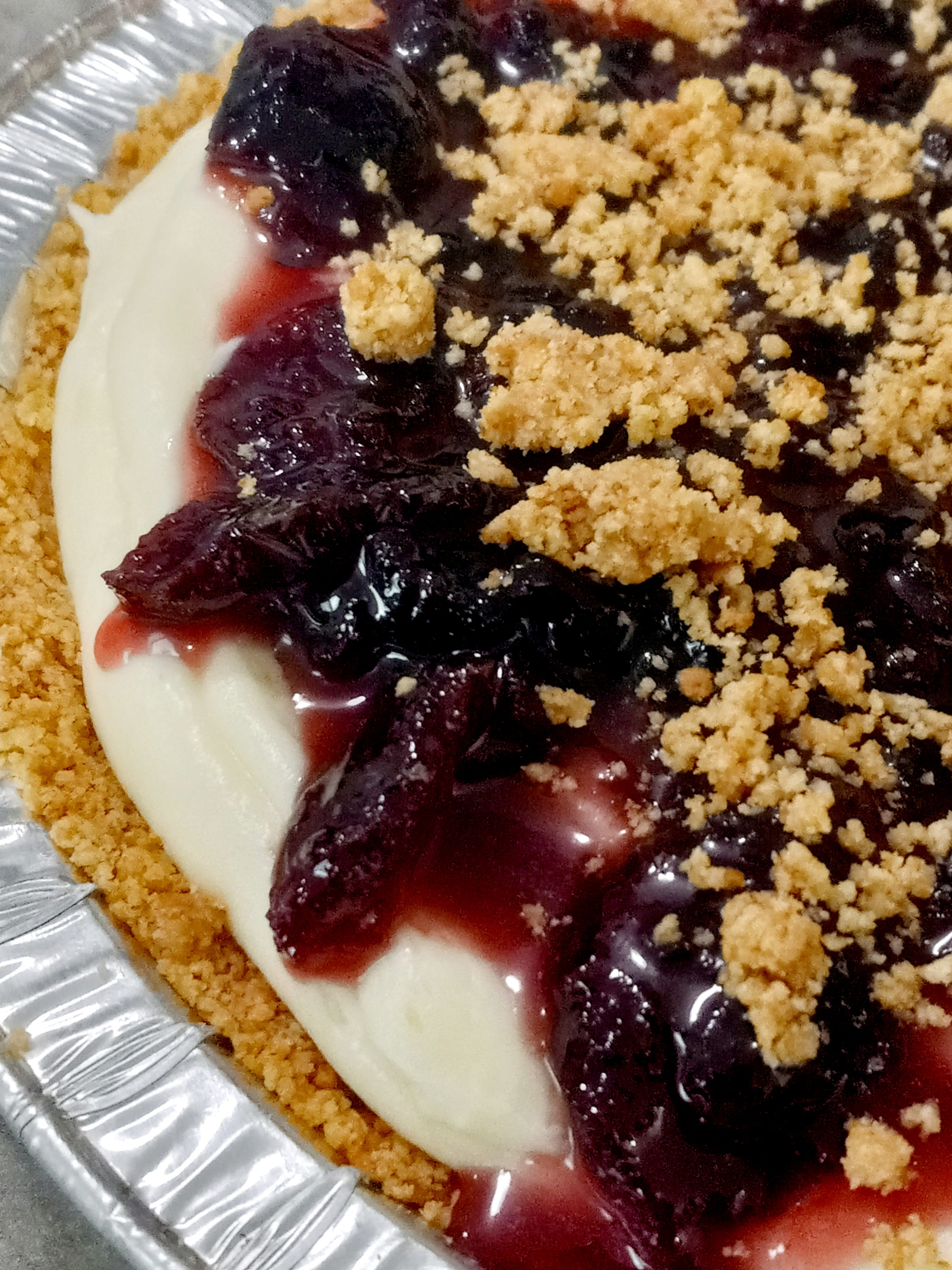 7" Cherry Cream Tart