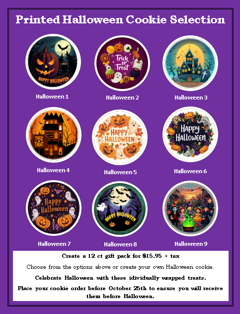 12ct Halloween Soft Frosted Sugar Cookies