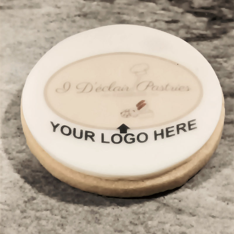 Custom Logo & Image (Soft) Frosted Sugar Cookies